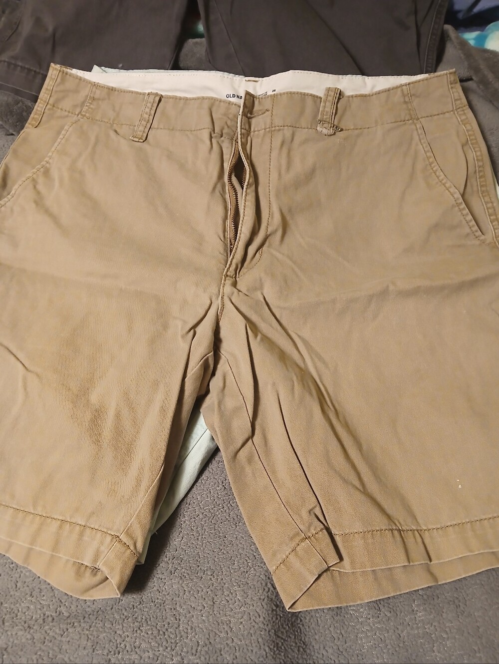 Old Navy Tan Flat-Front Men's Shorts